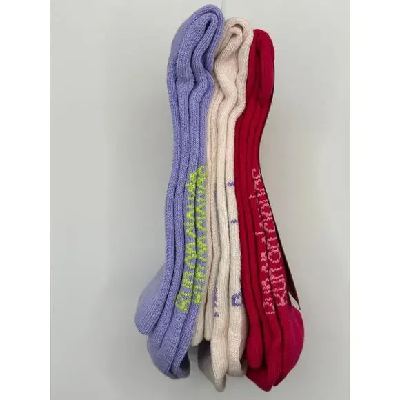 3 Pairs On Clouds Socks Size Medium Half-Calf Unisex NWT - Picture 3 of 4